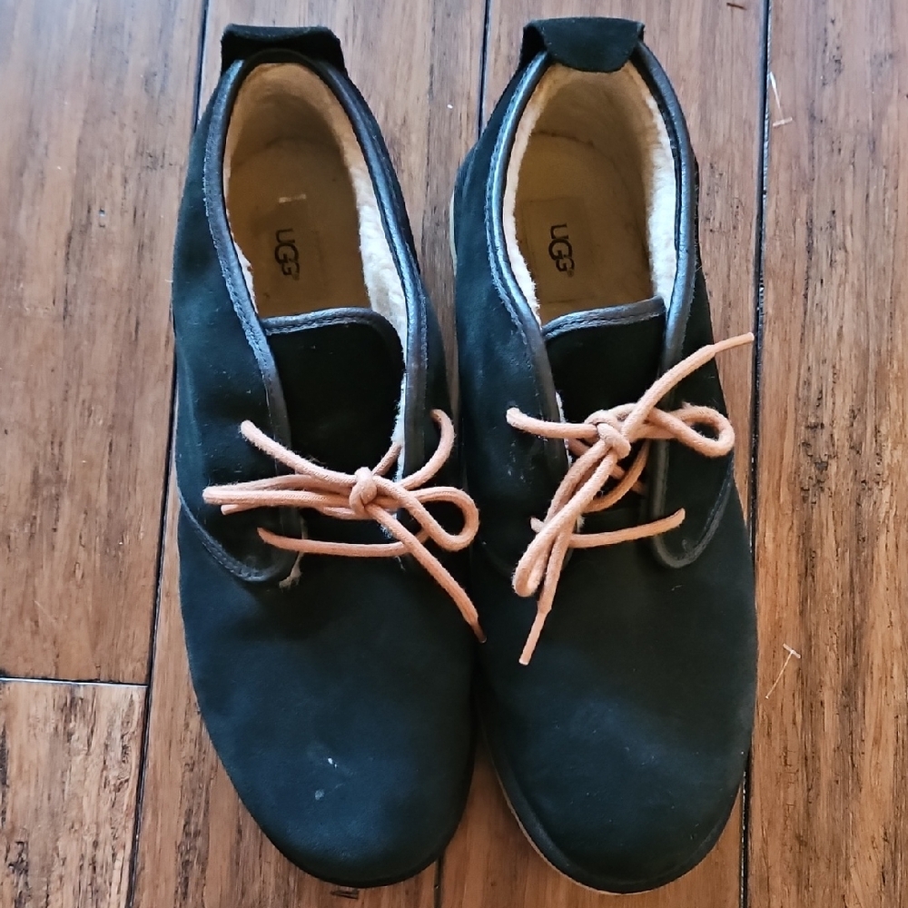 UGG‎ Black Suede Size 14 Mens Maksim Chukka Boots